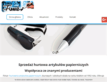 Tablet Screenshot of fimar.net.pl